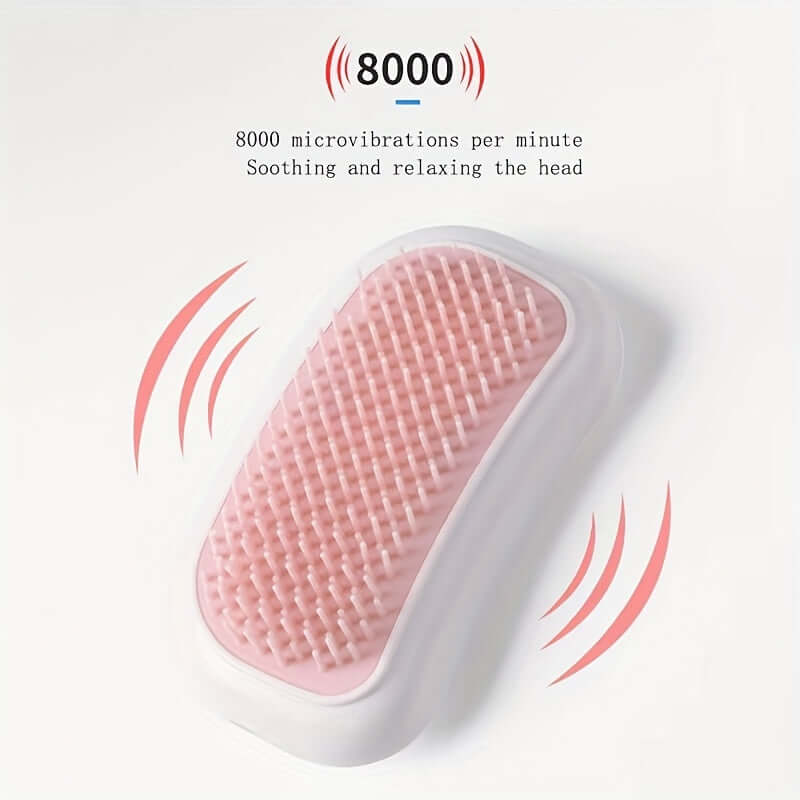 Electric Massage Comb - 8000 microvibrations per minute