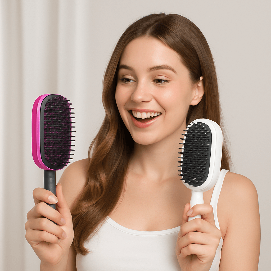 How to Properly Clean a Self-Cleaning Hairbrush