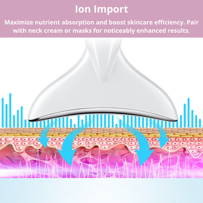 EMS Neck & Face Lifting Device with LED Photon Therapy