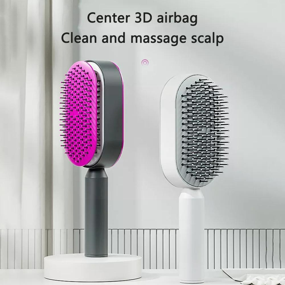 Self-Cleaning Hair Brush