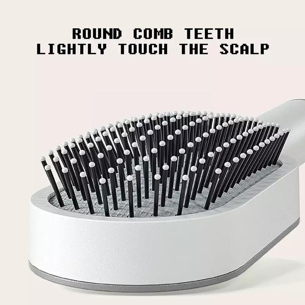 Self-Cleaning Hair Brush