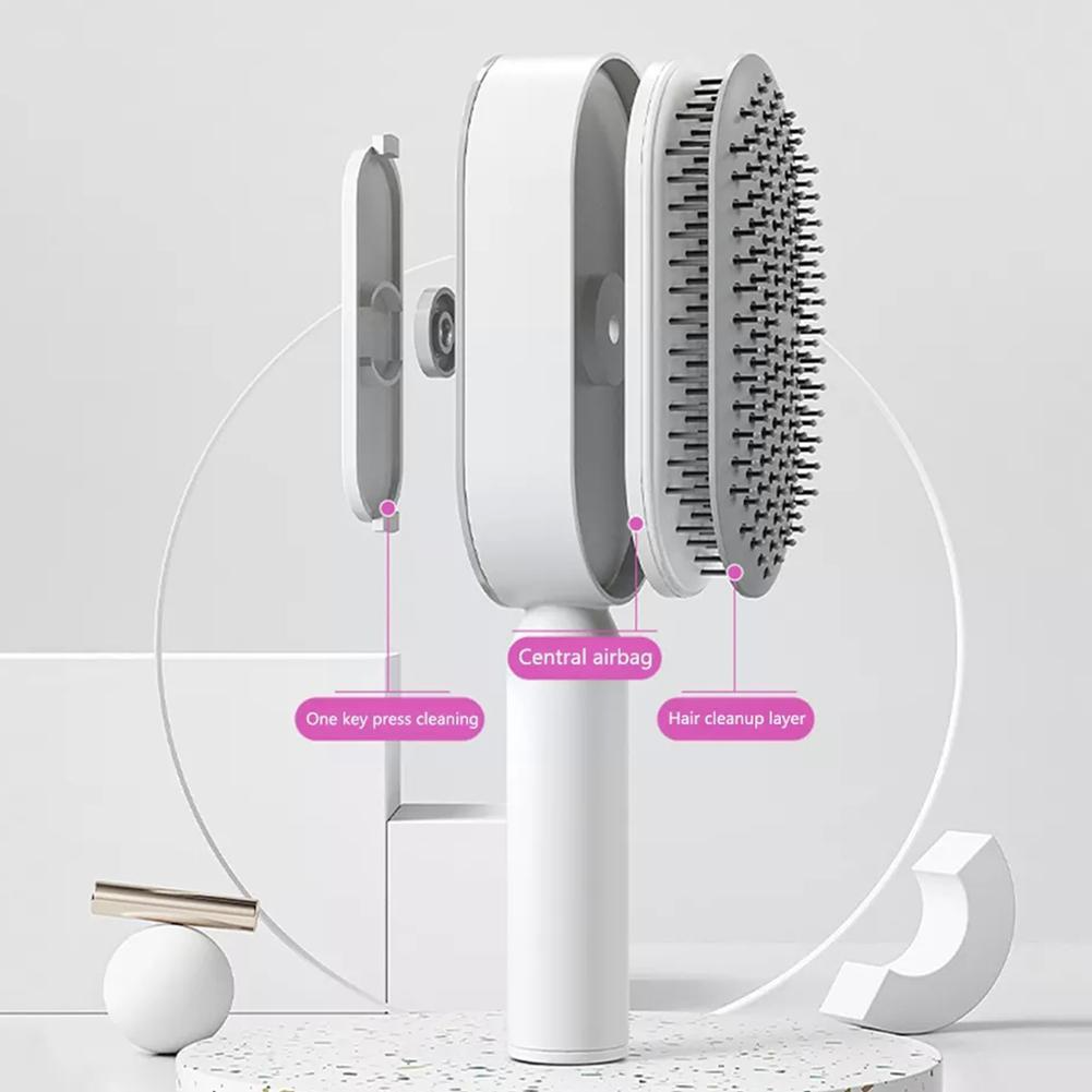 Self-Cleaning Hair Brush