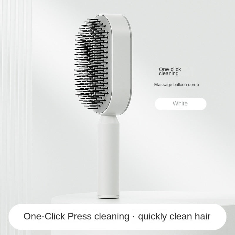 Self-Cleaning Hair Brush - Beauty Touch Essentials