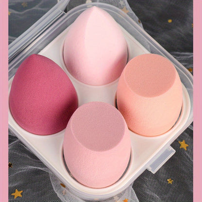 Professional Makeup Sponges Set 4 Pcs - Beauty Touch Essentials