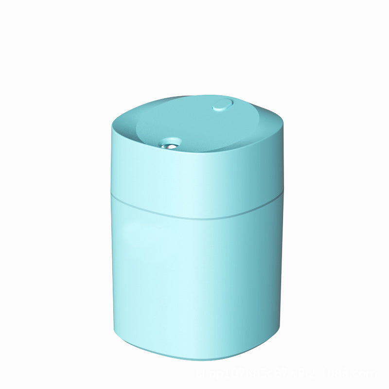 Blue USB Desktop Humidifier with LED Night Light