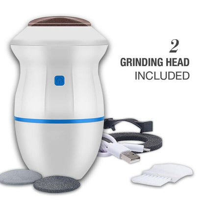 Electric Vacuum Foot Grinder - 2 grinding head included