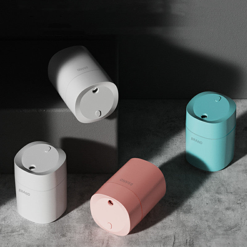 Four USB Desktop Humidifiers with LED Night Light on the table