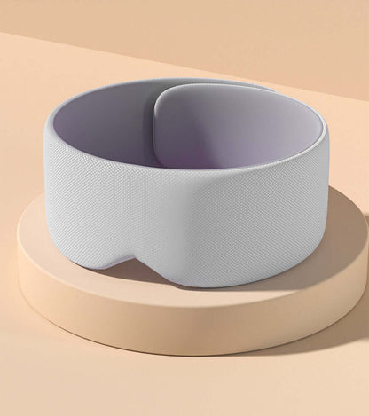 Gray Soft Silk Cotton Comfort Sleep Eye Mask