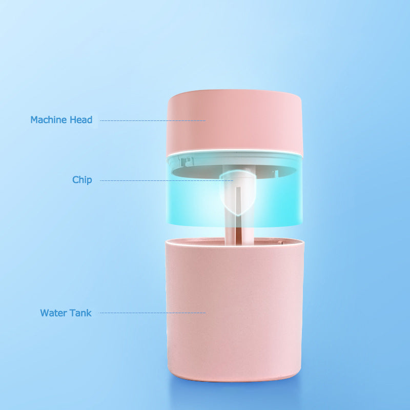 Internal components of the USB Desktop Humidifier with LED Night Light