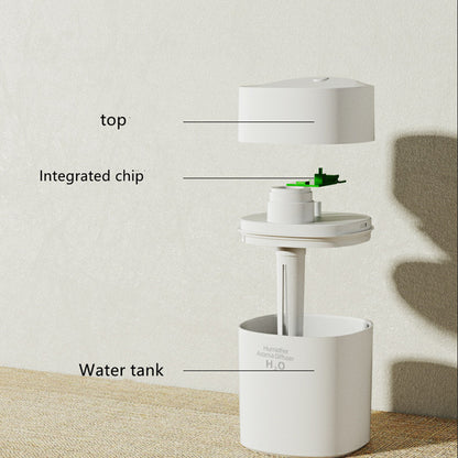 Internal components of the USB Desktop Humidifier with LED Night Light