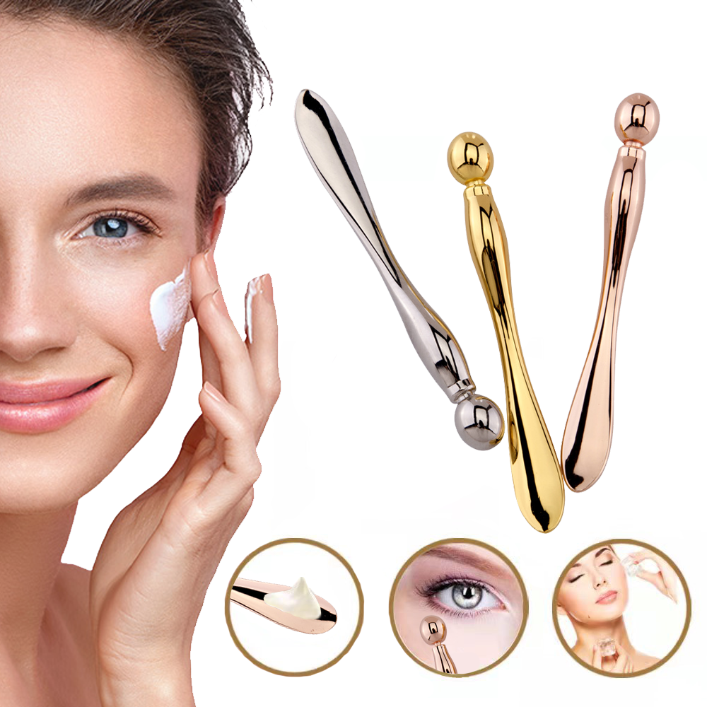 Three Eye Cream Stick Rollers with different usage options