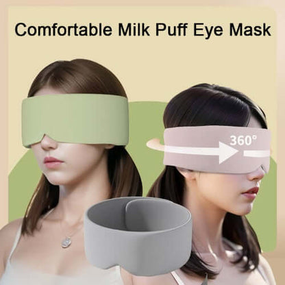 comfortable milk puff eye mask