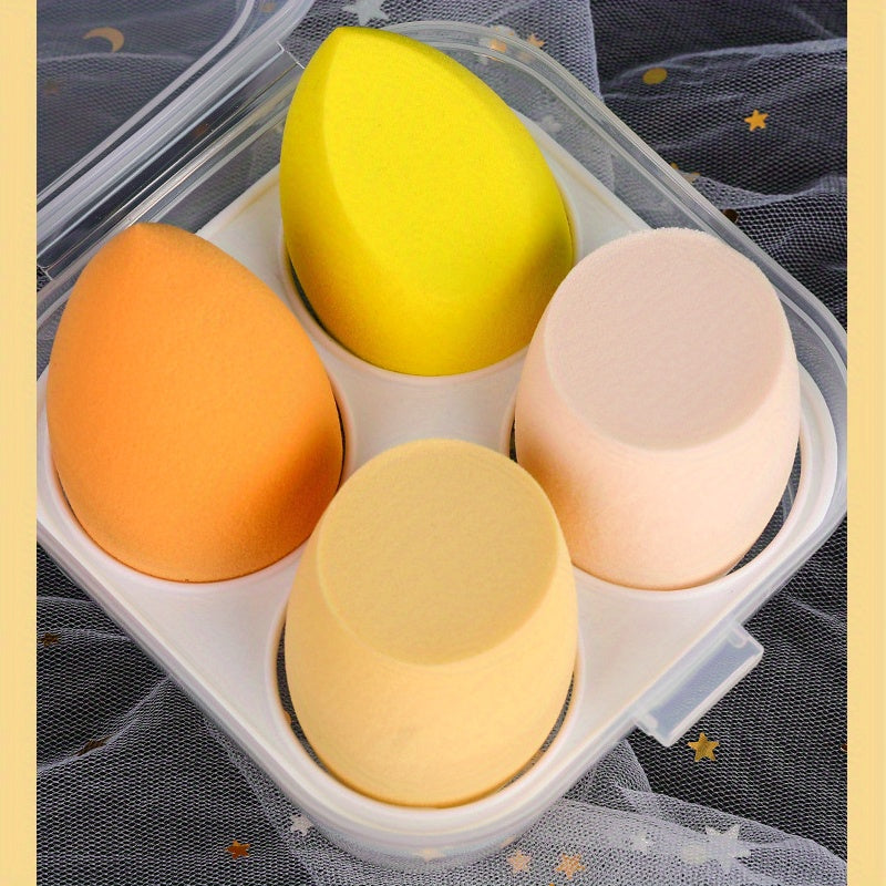 Professional Makeup Sponges Set 4 Pcs - Beauty Touch Essentials