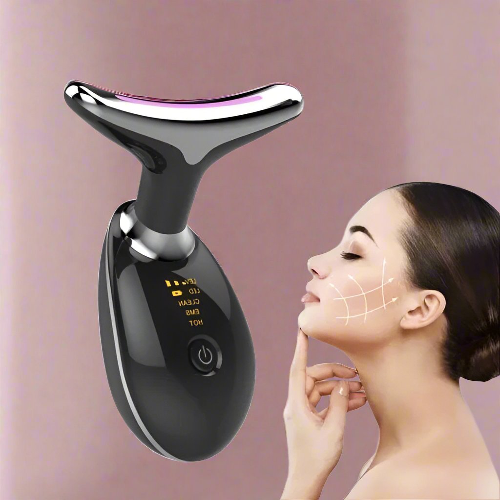 EMS Neck & Face Lifting Device with LED Photon Therapy